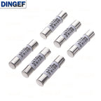 10PCS 6*25mm Ceramic Fuse 6*25 Ceramic insurance Tube 6X25MM 0.5A 1A 2A 3A 5A 6A 7A 8A 10A 15A 20A 25A 30A 250V RO57 Fuse BS1362