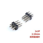 10/20pcs Pcs 2.54mm Double Row Male 2*40P PCB Board Pin Header Connector Strip Pinheader 2/3/4/5/6/8/10/12/20/40Pin For Arduino