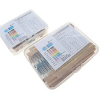 600/300PCS 1/4w Metal Film Resistor 30 Values Resistance Kit 10R-1M 150R 680K 0.25W 1% Resistors Set