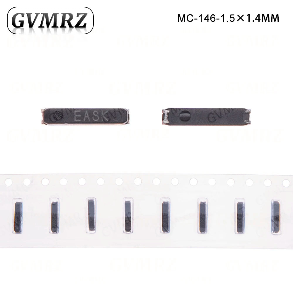10PCS SMD Passive crystal oscillator MC-146 32.768KHz 12.5PF 7.0*1.5mm  MC-306 32.768K 3.8*8.25 FC-135 3215 2Presonator