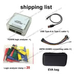 for Neuer FX3 USB3.0 Mini Type-C USB 100 MHz 16 Channel Logic Analyzer for Sigrok PulseView compatible with electronics