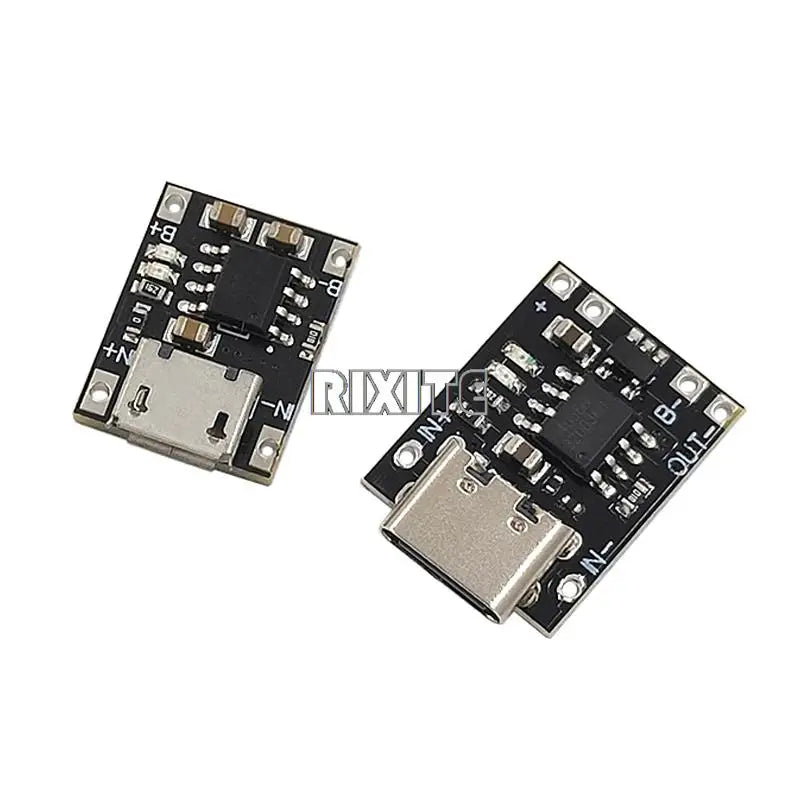 5PCS Type-c/Micro USB Mini Lithium Battery Charging Module Charging Board 1A 3.7V 4.2V TP4056 18650 Charger Module