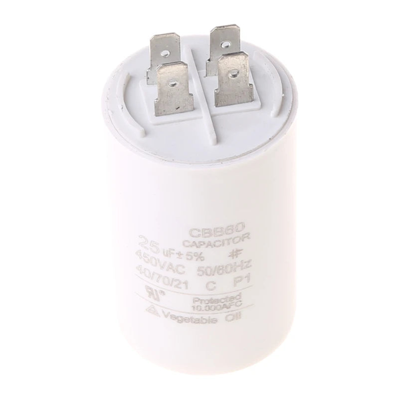 CBB60 AC450V 25UF 50/60Hz Capacitor Motor Conditioner Compressor Capacitor