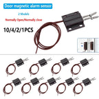 1-10PCS MC-38 Wired Door Window Sensor Magnetic Switch Home Alarm System Detector Reed Switch