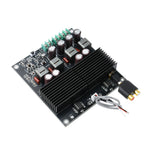 DC 19-50V HIFI Dual Core TPA3255 Stereo Amplifier Board 2 Channel 600W+600W Class D Digital Power Amplifier TL072 OP AMP