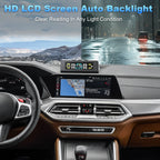TPMS Solar/USB Charging Digital LCD Display Universal Smart Car TPMS Tyre Pressure Monitoring System 4 Or 6 Sensors Auto Security Alarm Smart Temperature Tire Air Pressure Gauge