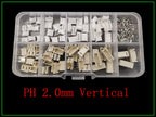 1Box SH 1.0/JST 1.25mm/ZH 1.5mm/PH 2.0mm/SM/SYP/XH 2.54mm/VH 3.96mm Pitch Male Female Housing Terminal Pin Header Wire Connector