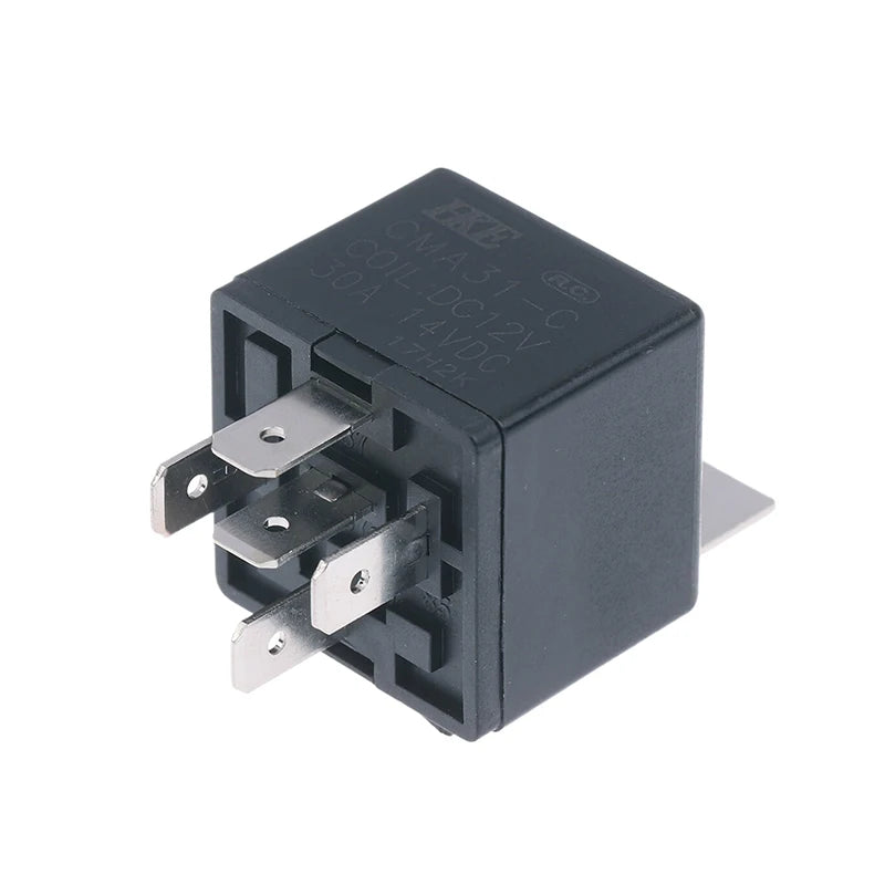 1Pc CMA31-C DC12V Waterproof Automotive Relay 12VDC 5Pin 30A With Backplate HKE Car Relay 12V 5Pin With Relay Socket