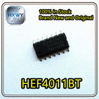 (10/50 pieces) Original HEF4011BT HEF4011 SOIC-14 Quad 2-input NAND gate Surface mount logic chip Electronic device