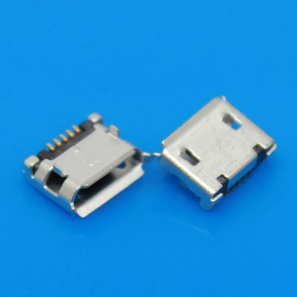 100models Micro USB Connector Mini Jack Socket Power Charging Port Replacement 5 Pin 5pin Tail For Samsung Huawei Lenovo ZTE HTC