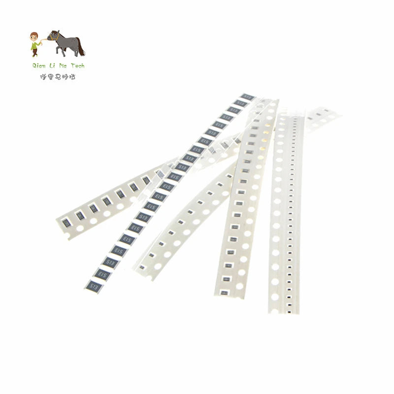 5000pcs 0603 ±1% SMD Resistor 0-10M Ohm 1/10W 0.1 0.2 1 1.2 2 3 4.3 4.7 10 47 68 100 220 330 1K 2K 3.9K 4.7K 4K7 10K 100K 1M Ohm