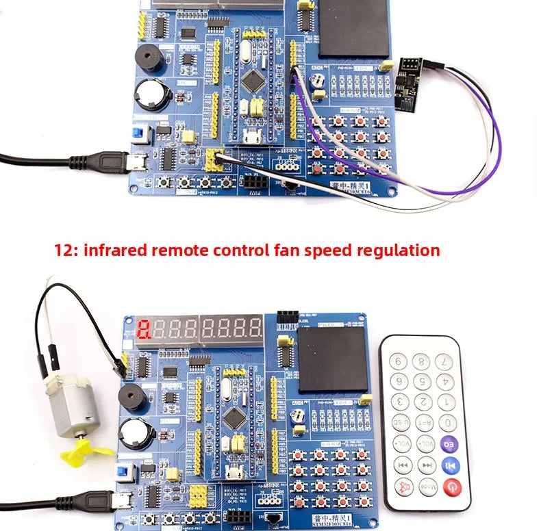 STM32F103C8T6 Development Board Core Board STM32-F103 Elf DIY High/Low Edition Quick Start Learning Kit Programming