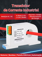 Closed Loop Hall Effect Current Sensor AC DC Current Transmitter 5A 10A 100A 200A 4-20mA 0-10V Non Contact Current Transducer