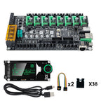 3D Printed Accessories Makerbase MKS Monster8 V2 32Bit Control Board 3D Printer Parts TMC2209 A4988 for Voron VS Spider Octopus