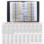 1/8W 1/4W 1/2W 1W 2W 3W 0R - 10M Metal Film Resistors Sample Book DIY Assorted kit