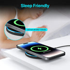 30W Wireless Charger Fast Charging Pad  For iPhone 17 16 15 14 Pro XS Max XR For Samsung S26 S25 S23 S9 S8 Note 10