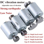 High Speed 6000rpm/8500RPM Strong Vibration 6V 12V 24V DC Vibration Motor For Micro Massage Eccentric Industrial Small Motor