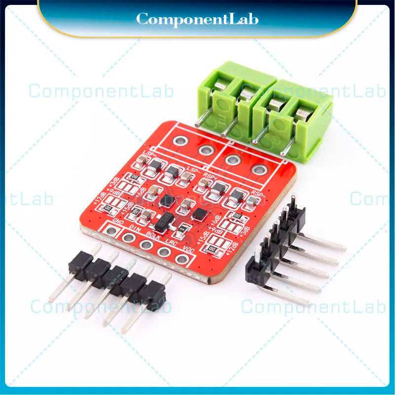 5-15pcs New original MAX98357A stereo PCM input Class D amplifier I2S stereo audio module 8 channel TDM