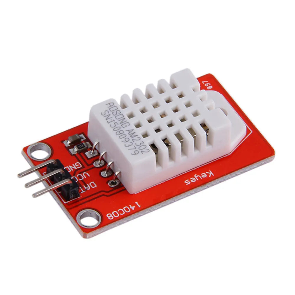 2/10/30/50Pcs AM2302 DHT22 Temperature And Humidity Sensor Module Red Circuit Board For Microcontroller Development