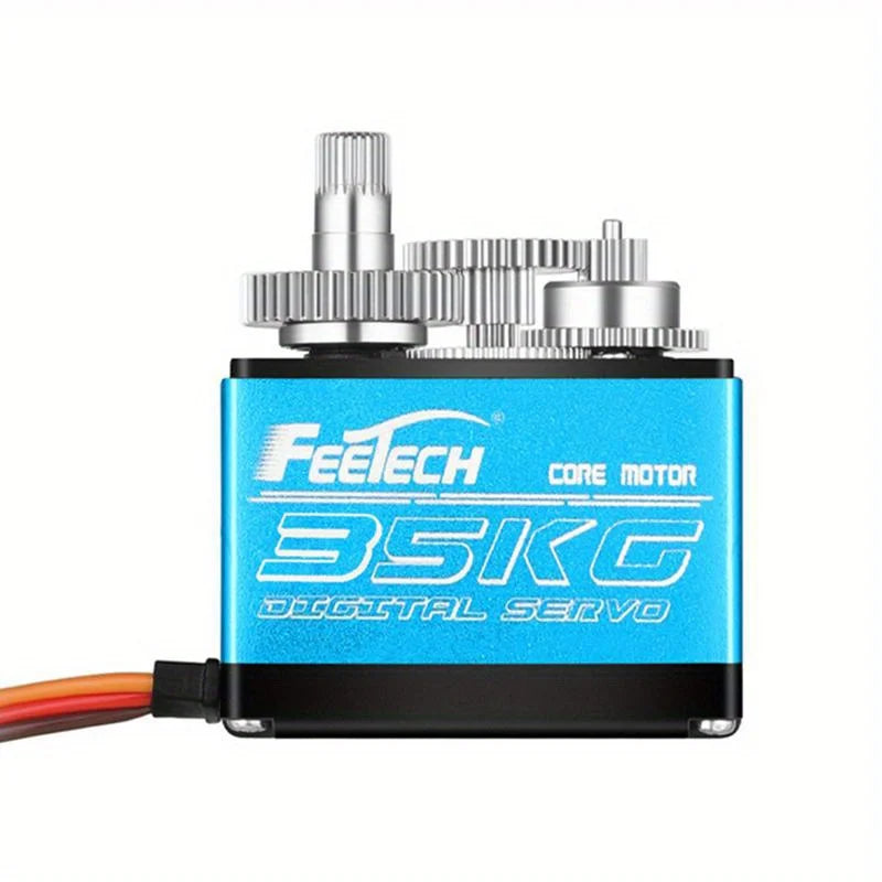Feetech FT5330M 35KG Digital Servo RC Steel Gear 180 Degree 25T Metal Arm 7.4V Robot RC Servo Motor for RC Drift Car Helicopter