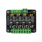 High-Speed 4-Channel N-Channel MOSFET Module Optocoupler Isolated Signal Amplification Control Board for PLC  Microcontrollers