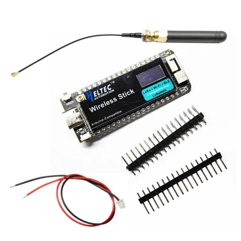 Heltec Lora Wireless Stick V3 Version ESP32 Lora/Wifi Lora Development Board with 0.49inch OLED Display 433HMZ/868MHZ/915MHZ