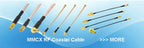 10PCS/LOT Waterproof SMA to MMCX Cable SMA /RP-SMA Female to MMCX Male Straight/ Right Angle 90° RG316 Pigtail RF Coaxial Jumper