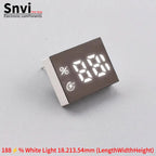 188 7-Segment Display, 188 Fast Charging 7-Segment Display, 188% 2.5-Digit 7-Segment Display with Single-Row Pins