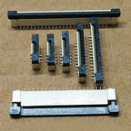 50pcs Ffc Fpc Socket 0.5mm Vertical Type Ribbon Flat Connector 4/6/8/10/12/14/16/20/24/30/34/40/50pin