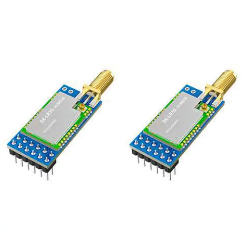 【CYBER MONDAY】2X DX-LR30 SX1262 Chip Development SX1262 Lora Module RF Module 8Km 22Dbm UART Lora Spread Spectrum Technology 433