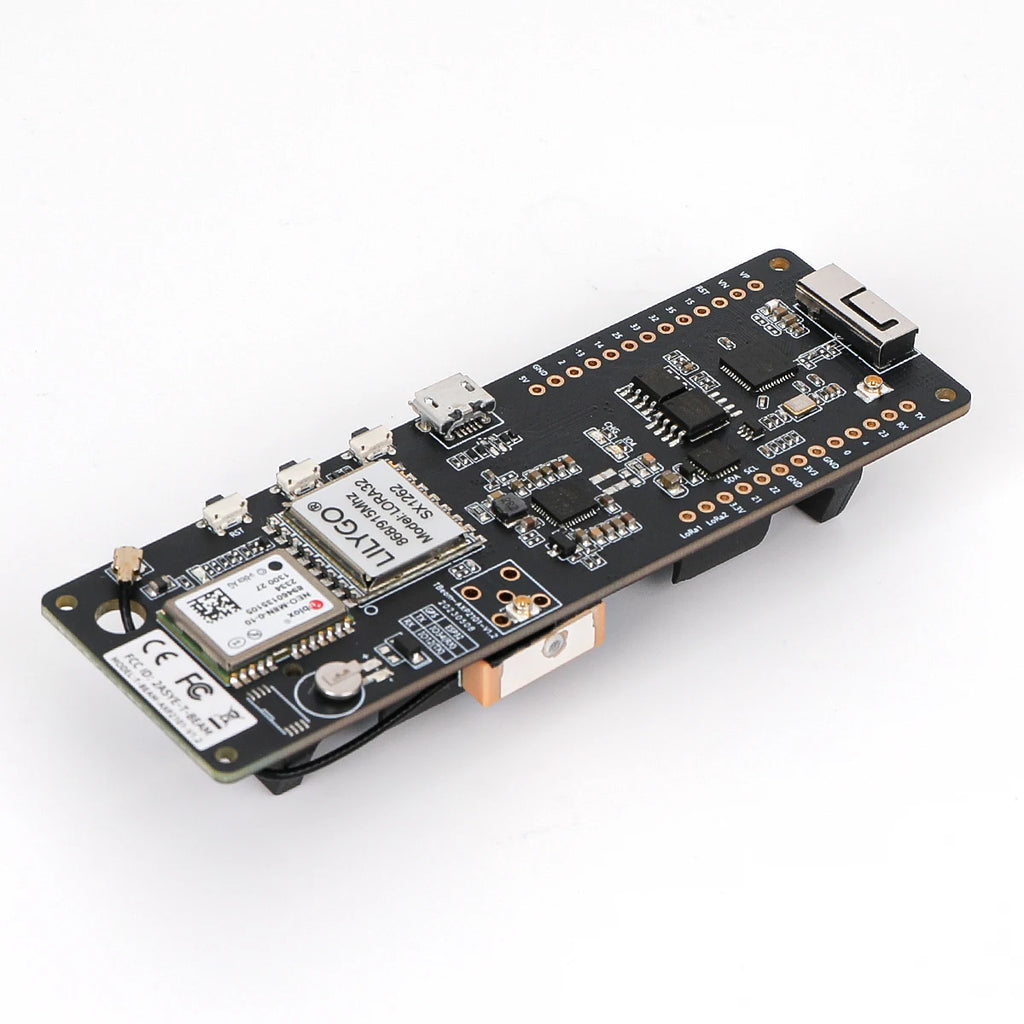 LILYGO T-Beam Meshtastic 433MHz 868MHz 915Mhz V1.2 ESP32 LoRa GPS WiFi Bluetooth Module LoRaWAN Development Board OLED Display