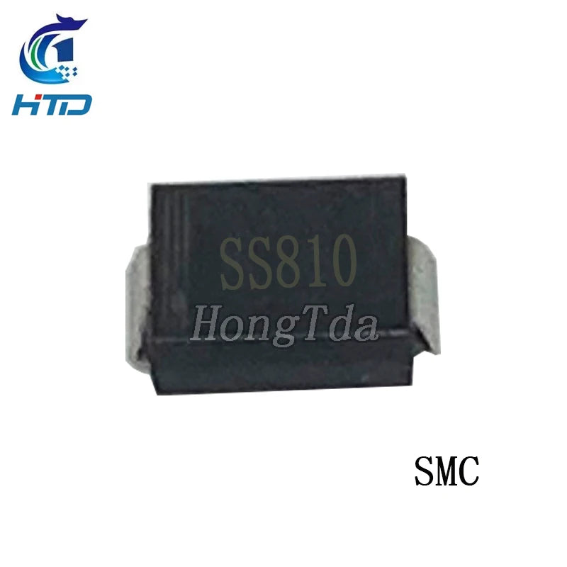 20PCS SS10100 SS1060 SS1045  SS810 SS86 SS84 10A/8A 100V SMC(DO-214AB) SMD Schottky diode