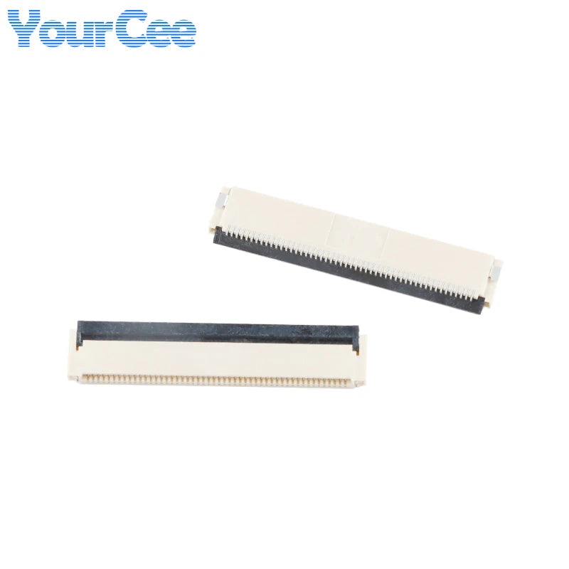 10PCS FFC/FPC Connector Flat Cable Socket 0.5MM Adapter 4/6/8/10/12/14/16-30/32/40/50/60 Pin Back Flip Front Insert Horizt