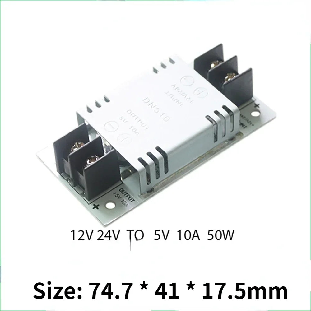 12V/24V to 5V 12V to 5V 24V to 5V 5A 10A 15A DC Converter Regulator Car Step Down Reducer CE Certified Step-down Module