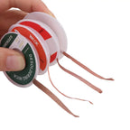 No Cleaning Wick Wire Desoldering Braid Welding Cable Lead Cord Tin Strip 0.8mm-4.0mm Tin Sucker Solder Remover Flux Repair Tool