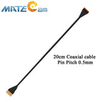 FPC Ribbon Flexible Flat Cable Coaxial Cable 24 Pin Pitch 0.5MM Wire Length 6/10/20/25CM For MateCam X7/X9