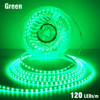 5mm 8mm LED Strip 2835 DC24V 12V 120LEDs/m Home Lamp Strips Red Ice Blue Yellow Orange Pink Flexible And Cuttable Soft Lamp Bar