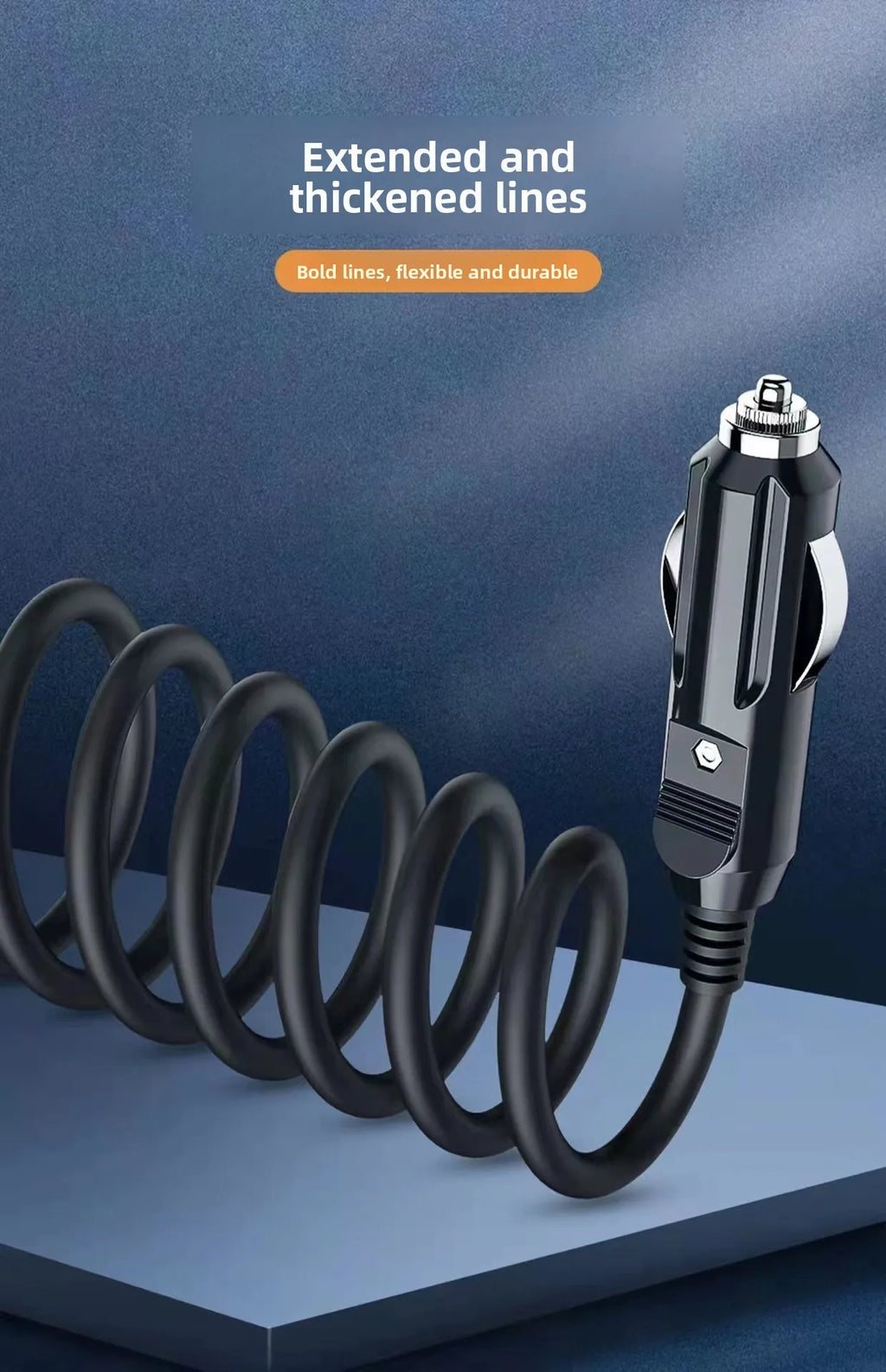 12AWG Car Cigarette Lighter Plug Cable, American Extension Cable To Sae Cable, SAE Cable Power Cord