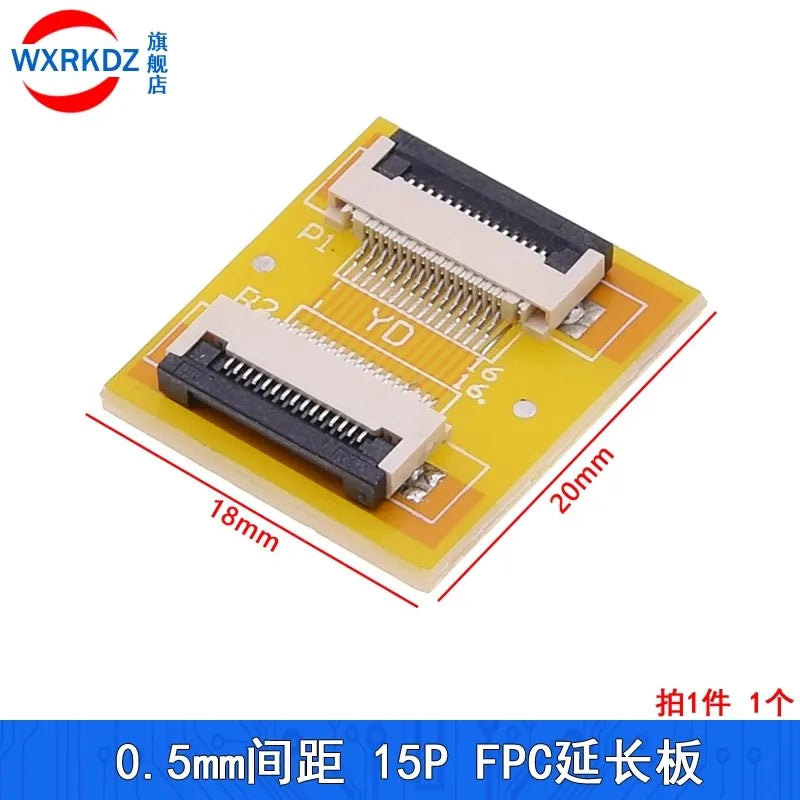 5pcs FFC FPC 0.5MM 1.0MM Flexible Flat Lengthen Extension Board Adapter Plate Board PCB 6/8/10/12/20/24/30/40/45/50/60/64/68/80P
