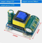 AC-DC 5V 700mA 12V 450mA 9V 500mA 3.5W Precision Buck Converter AC 220V to 5V DC step down Transformer power supply module