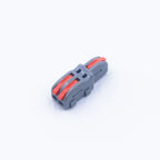 1PCS Insulated Reusable Lever Wire Connectors 24-12 AWG (0.5-4mm²) Quick Compact Electrical Splicing Terminals for Switch Wiring