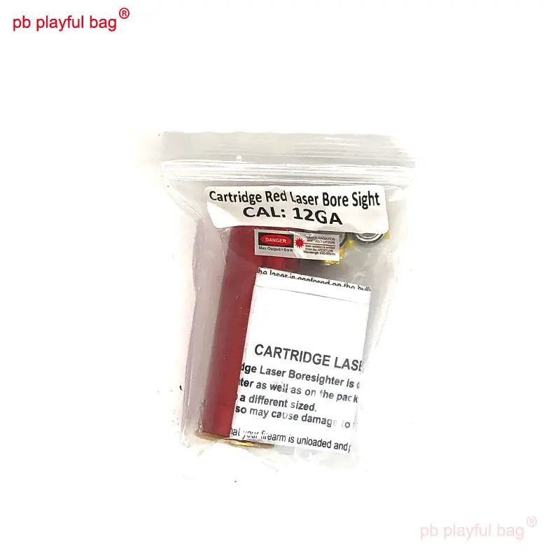PB Playful Bag Outdoor Sports Infrared Calibrator 223REM 7mm 9mm 303BR 2MW Laser Sight Red Dot Tactical Toy Accessories QG381