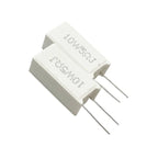 2Pcs/5Pcs 10W 20W 5% Vertical Cement Resistance Power Resistance 0.01R ~ 300K 1R 2R 10R 20R 22R 30R 47R 51R 100R 68Ohm 100K 300K