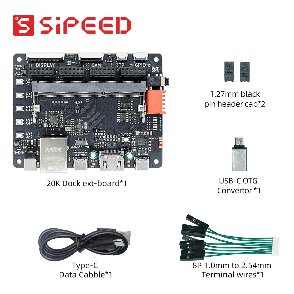 Sipeed Tang Primer 20K GOWIN GW2A FPGA GoAI Core Board Minimum System