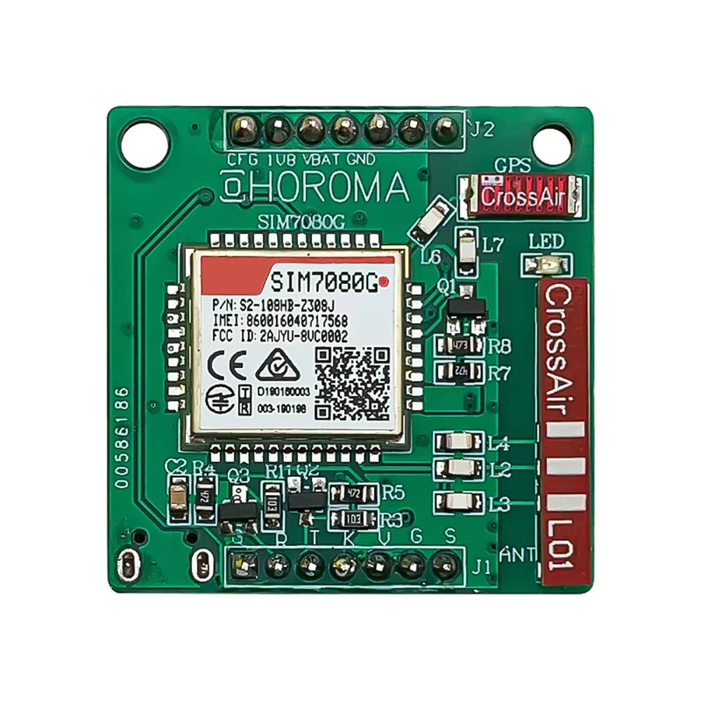 SIM7080G Multi-Band CAT-M NB-IoT Dual Mode Module Core Board With GPS Patch Antenna