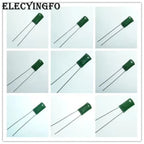 10pcs Mylar Film Capacitor 100V 2A 220pF~0.47uF 5% (2A221J~2A474J) Polyester Film capacitor