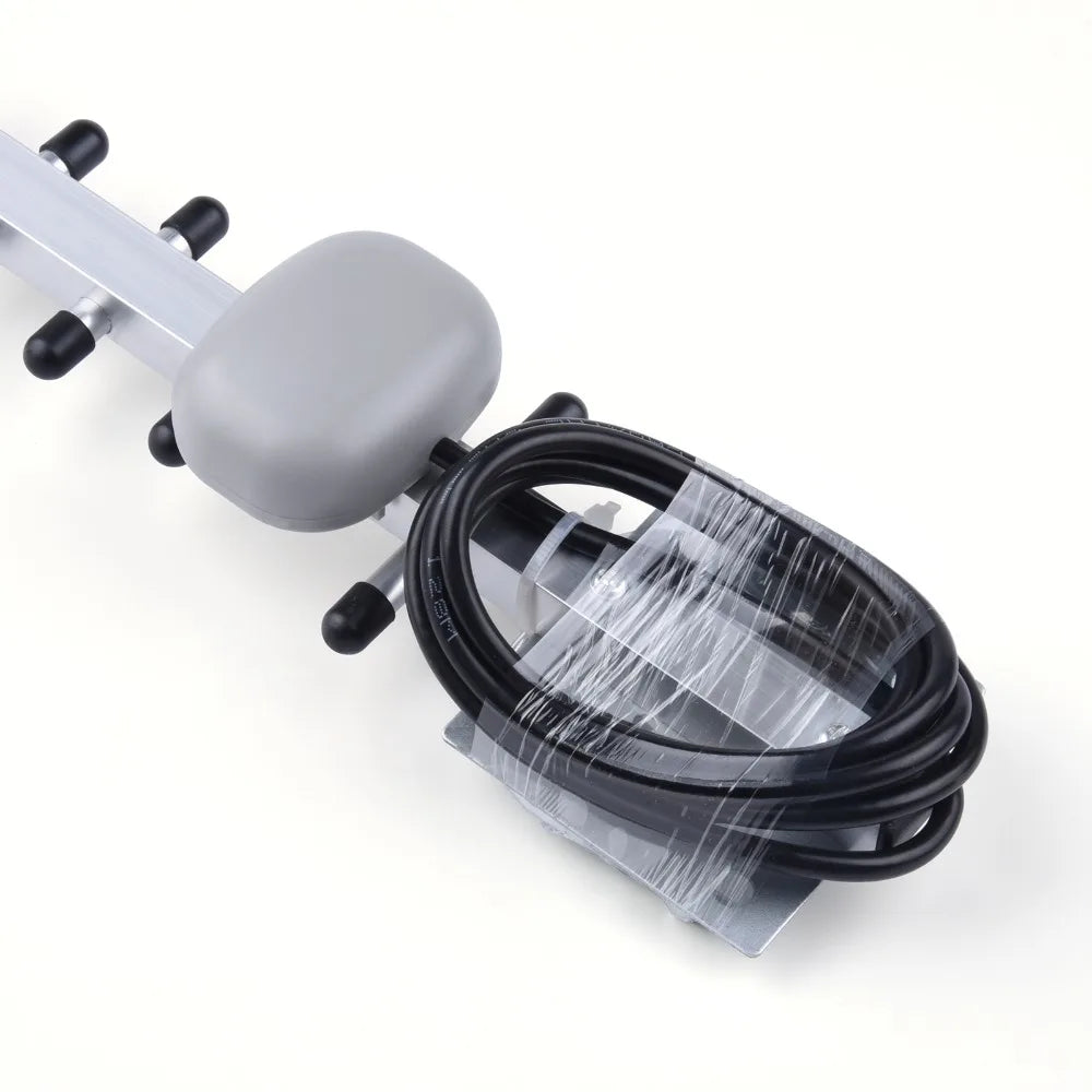 4G LTE 25dBi Antenna 791-2690MHz Outdoor Wireless Yagi Antenna SMA Male for Home/Office WiFi Network Device With Extension Wire