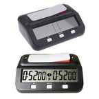 HQT101 Digital Chess Timer Count Down Up Chess Clock Professional Memory Function Chess Timer for Game Competitions