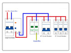 AC SPD Surge Protection 2P  4P 10〜20KA  20〜40KA 30KA〜60KA House Lightning Protector  Low-Voltage Arrester Device Laser Printing