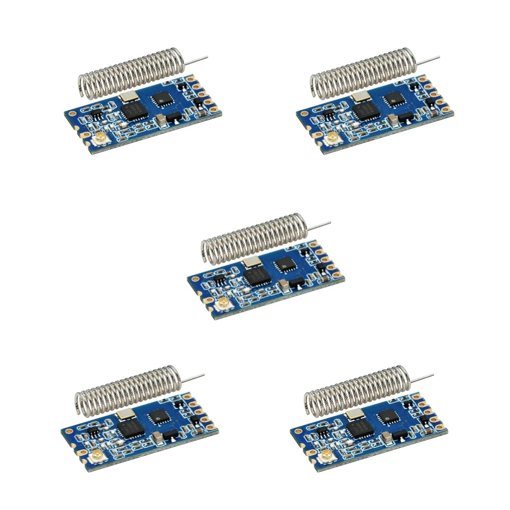 HC-12 SI4438 Long-Range 433MHz Wireless Microcontroller Serial Bluetooth Module with Antenna 1000M Communication Distance